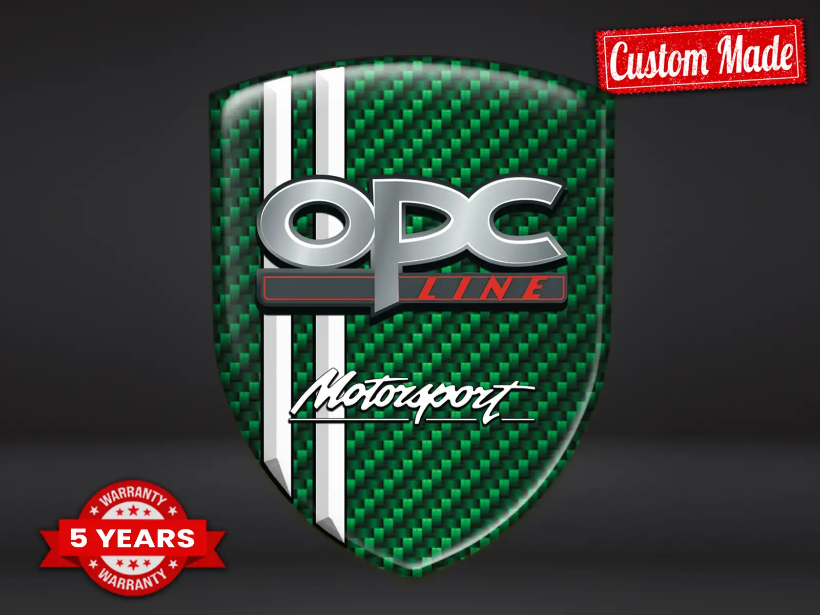 OPC Windschutzsticker Universal Exklusiv Anpassbar